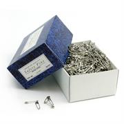 SAFETY PINS STEEL  NO.000 (19MM) silver  1 gg (1728pcs)/box  50gg/carton